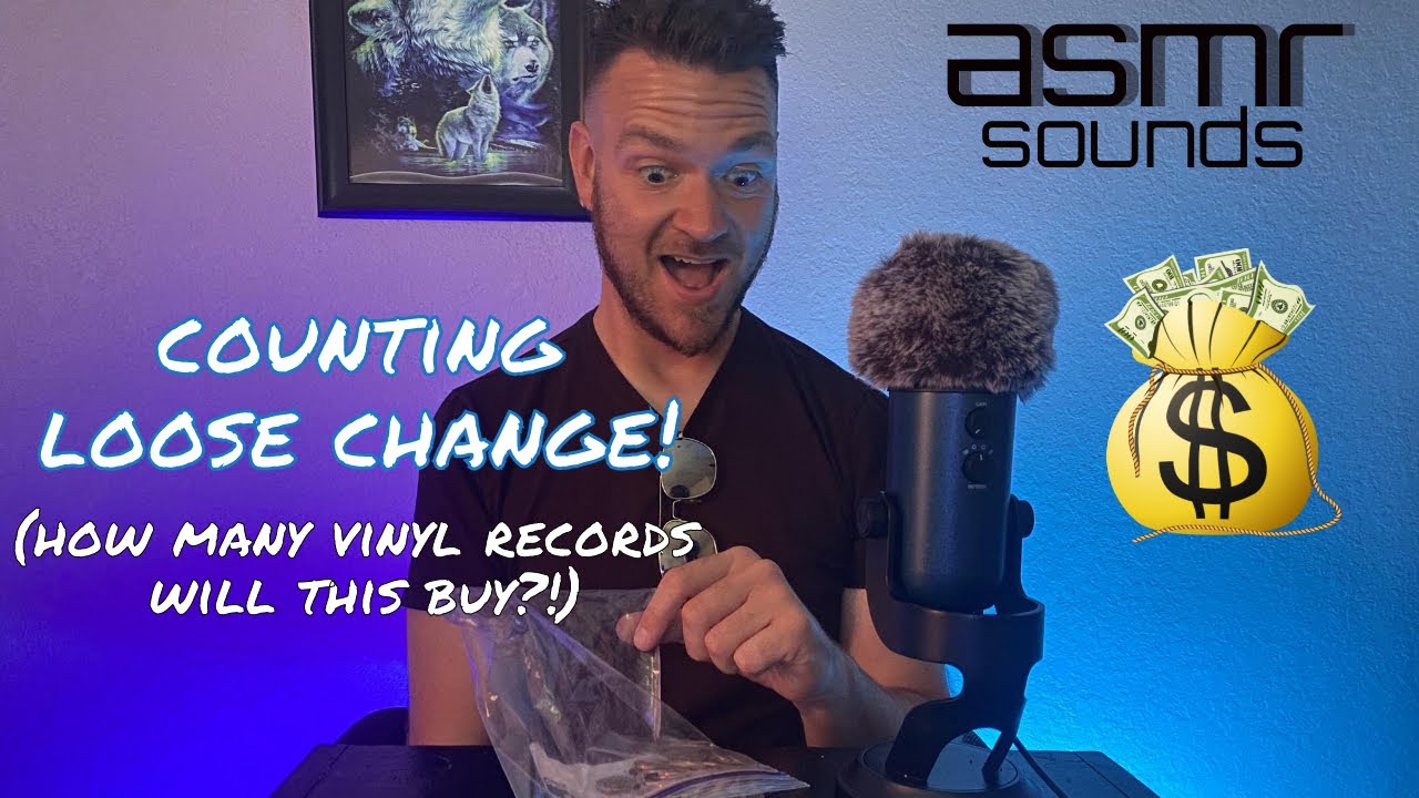 ASMR | Counting My Loose Change! | Satisfying Money Counting Sounds