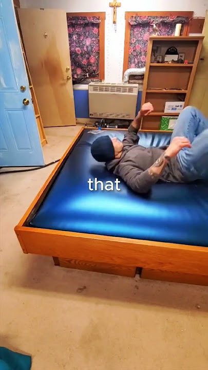 Why did they stop using waterbeds?🤔