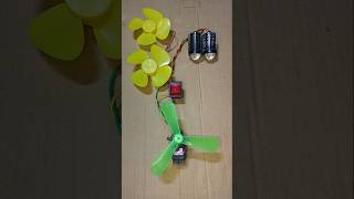 Powering Two DC Fan Motor & Bike Fog Light With New Gear Motor Generator _ DC Motor #dcmotor #shorts