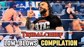 Tribal Chief Low-Blows Compilation 2020- 2024