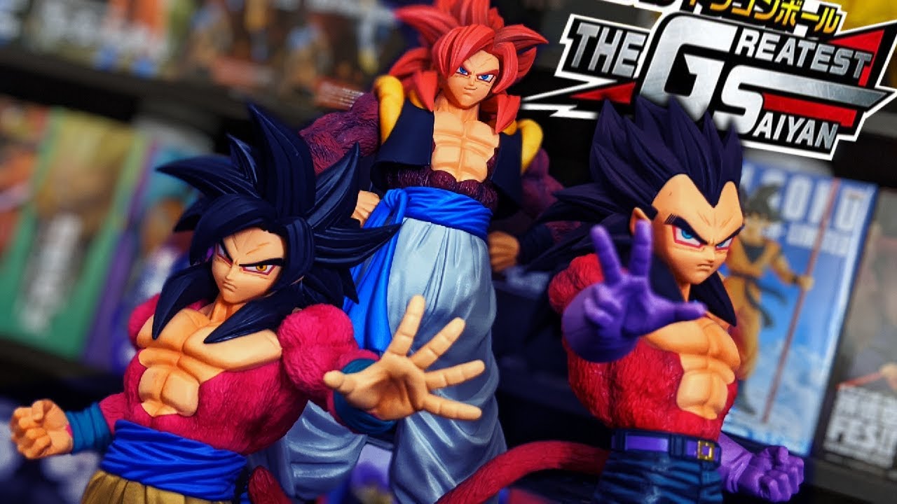 THE GREATEST SAIYAN MASTERLISE 3体セット Ichiban Kuji - GOKU VEGETA GOGETA - The Greatest Saiyan