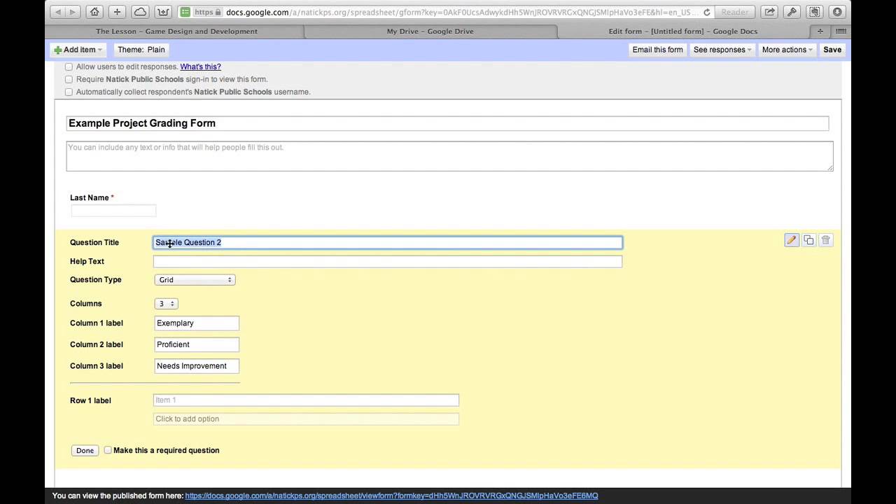 [Interactive Video: Part 1] Building a Digital Rubric - YouTube