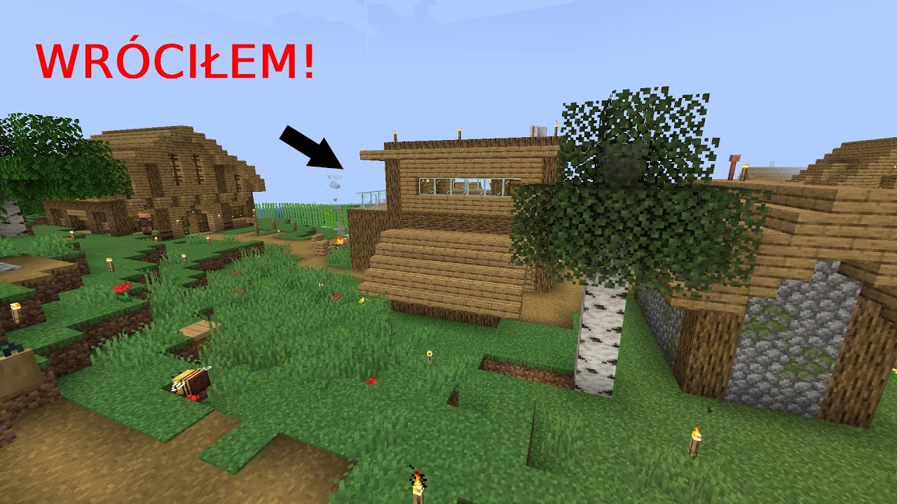 Jak Teleportowac Sie Do Wioski W Minecraft Wróciłem do wioski w Minecraft... - YouTube