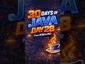 Day 28 | Arrays in Java 📦 #coding #learnjava #programming #python #codingfun#coding