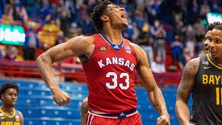Baylor vs Kansas Men's Basketball Highlights