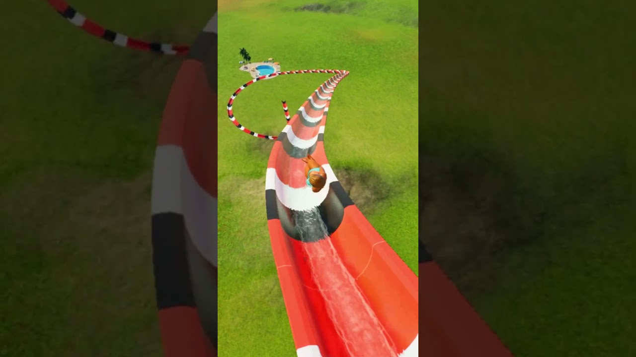 This Water Slide Is a TRAP! 🚨😨 / Planet Coaster 2