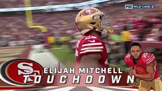 Brock Purdy Throws MASSIVE Redzone Touchdown to Elijah Mitchell vs Seahawks | 2023 NFL Wild Card Wealth