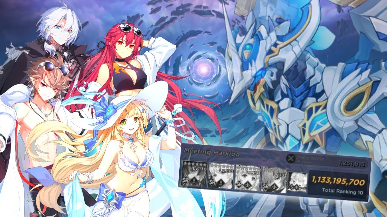 GrandChase World Boss Primera fase :Lire Revamp!! 1.1b damage