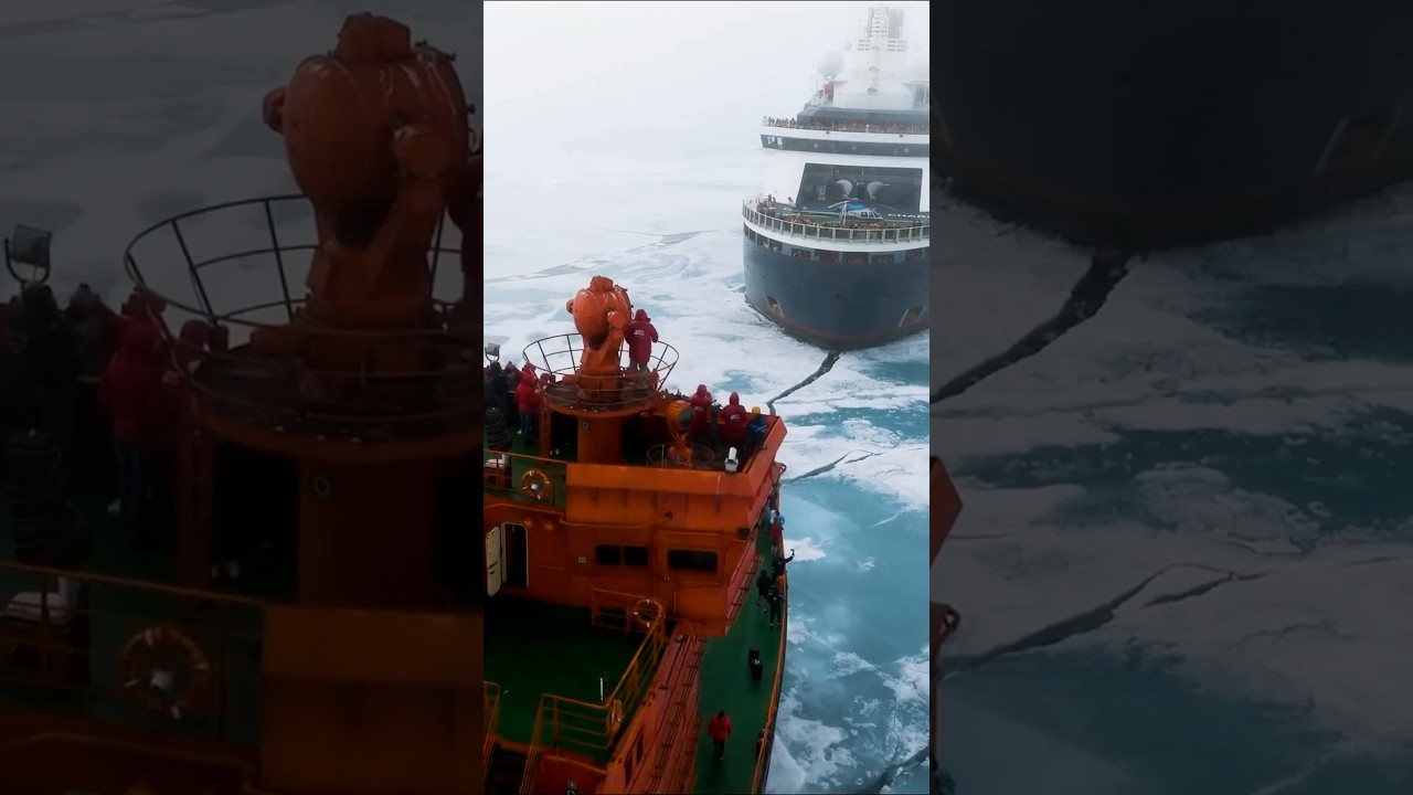 How Do Ships Break Through Frozen Seas?