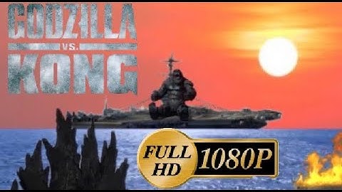 [SFM] Godzilla vs Kong Godzilla Meets Kong Aircraft Carrier Scene IGN Clip Stop Motion Animation