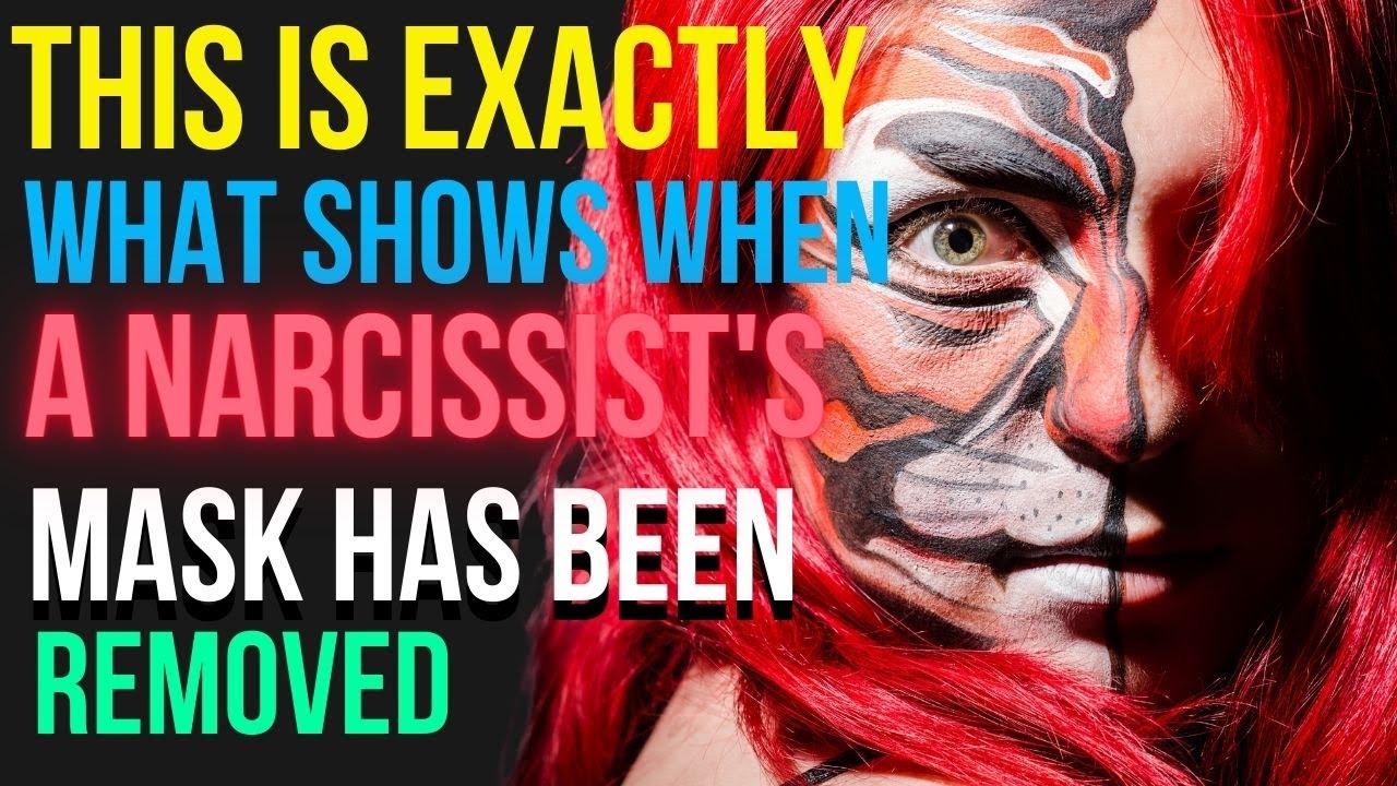 This Is Exactly What Shows When A Narcissist's Mask Has Been Removed NPD Narcissism YouTube