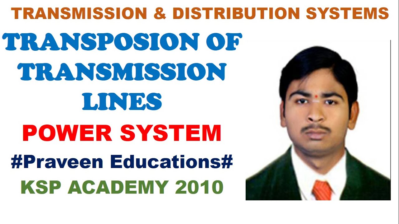 Define Transposition Of Transmission Lines