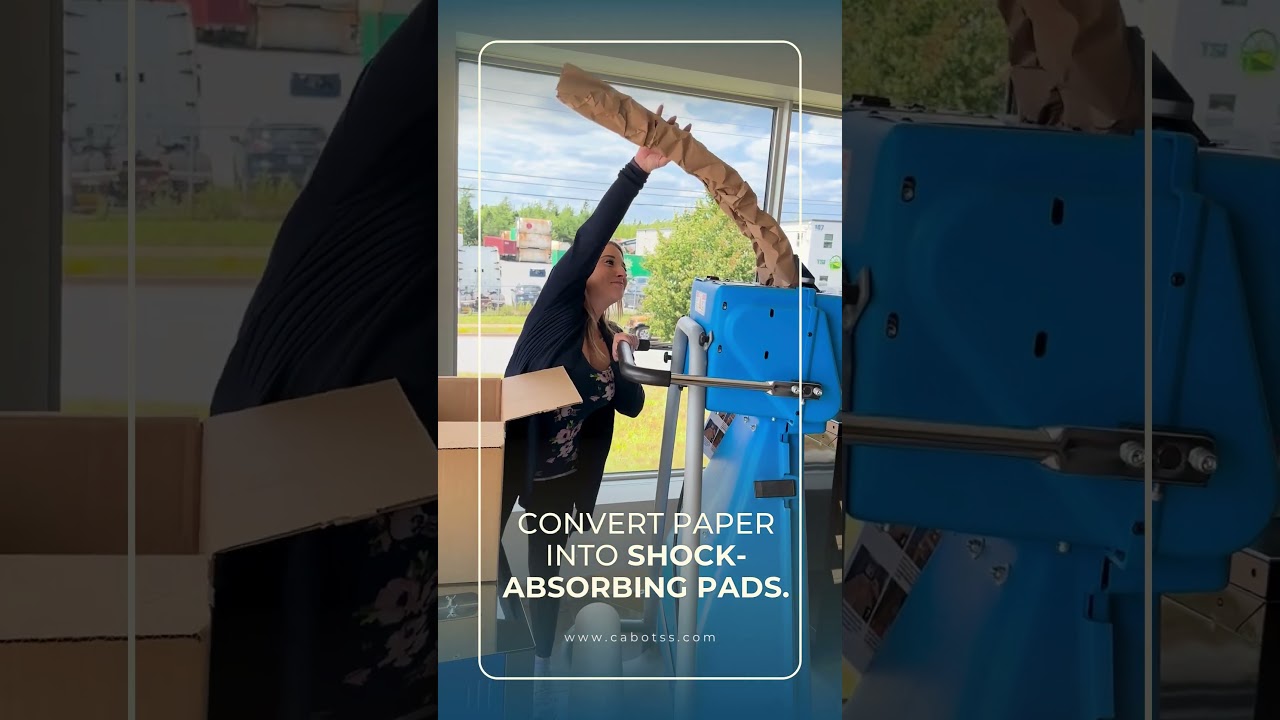 PadPak® JR: Protect your products with ease.