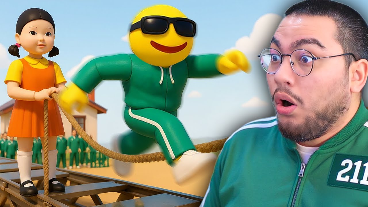 JUGANDO SQUID GAMES EN ROBLOX PORQUE NO QUIERO TENER UN TRABAJO REAL