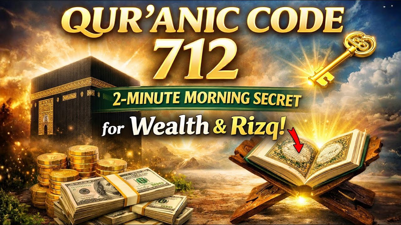 Qur’anic Code 712 — The Morning Practice That Opens the Doors of Rizq and Abundance