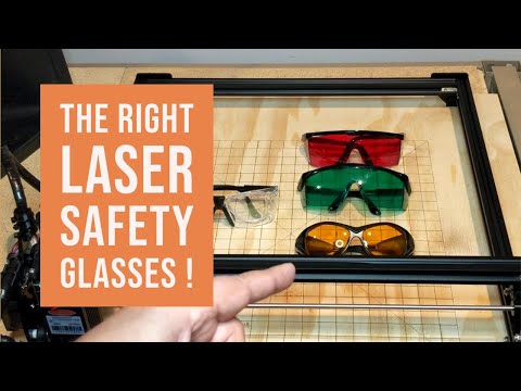 What glasses are good for cnc laser?