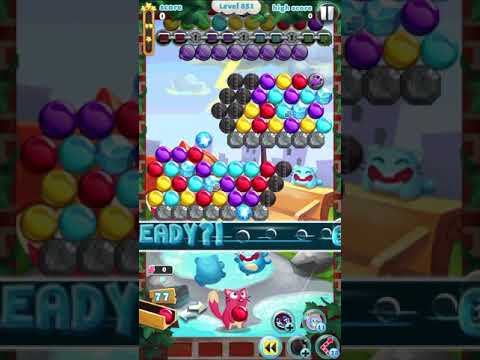 Bubble Mania level 851 with 3 Stars - No Booster