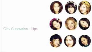 Girls' Generation (SNSD) - Lips lyrics