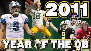 2011 NFL Season: The Craziest QB Season Ever