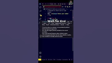 Program to check even or odd #shorts #python #coding