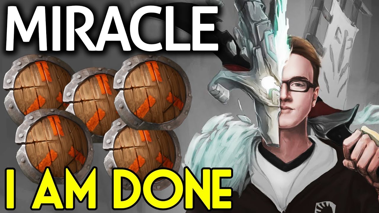 Miracle Dota 2 Juggernaut I Am Done 5 Stout Shield Youtube