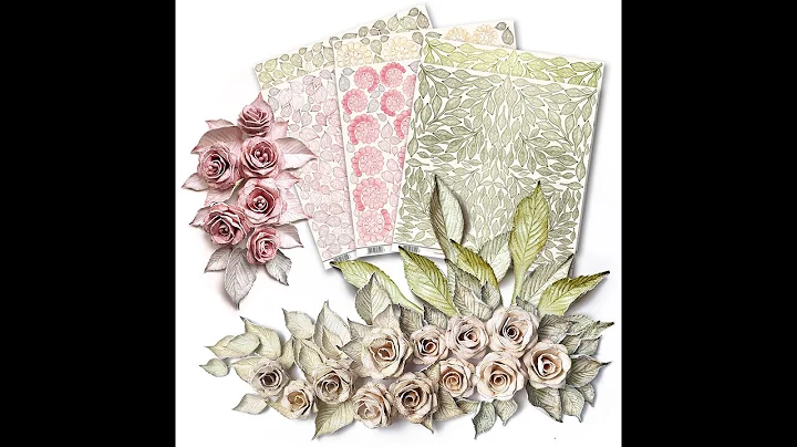 Roses & Leaves - Margaret Paper Design