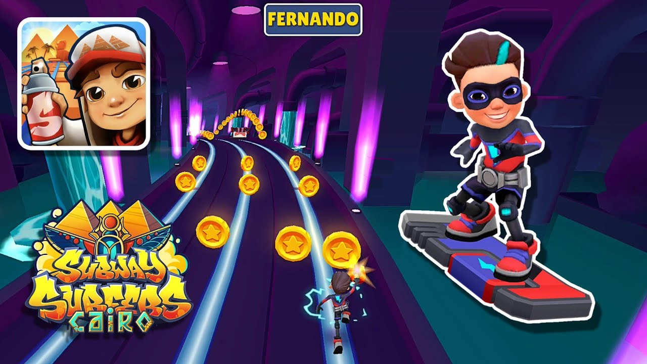 Subway Surfers Cairo - All 5 Stages Completed Super Runner Fernando  Unlocked All Characters unlocked 