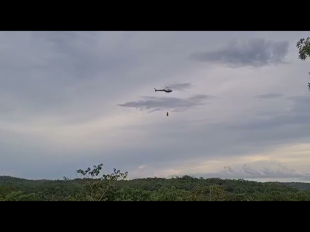 Grupo fica ilhado no Rio Coxipó e é resgatado pelo Ciopaer