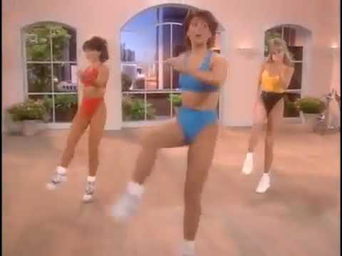 AEROBICS DANCE EXERCISE FOR ABS, BUNS & THIGHS