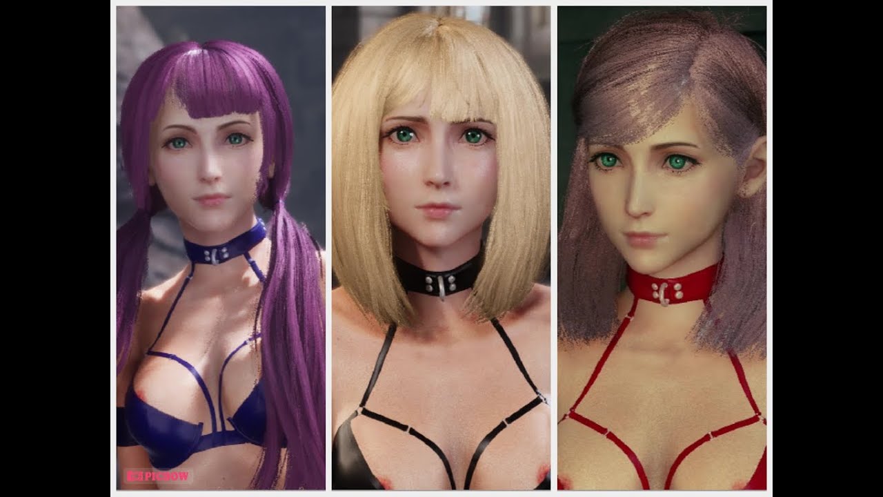 Final Fantasy VII Remake - Aerith Love Me All Color Costume Deluxe Mod