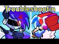 Friday Night Funkin&#39; VS Troubleshooting V2 FULL Week + Cutscenes (Nitro&#39;s Discord Server) (FNF Mod)