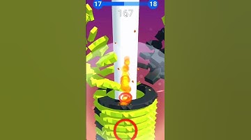 LEVEL 17 | Stack Ball 3D | Mobile Short Video Game #stackball