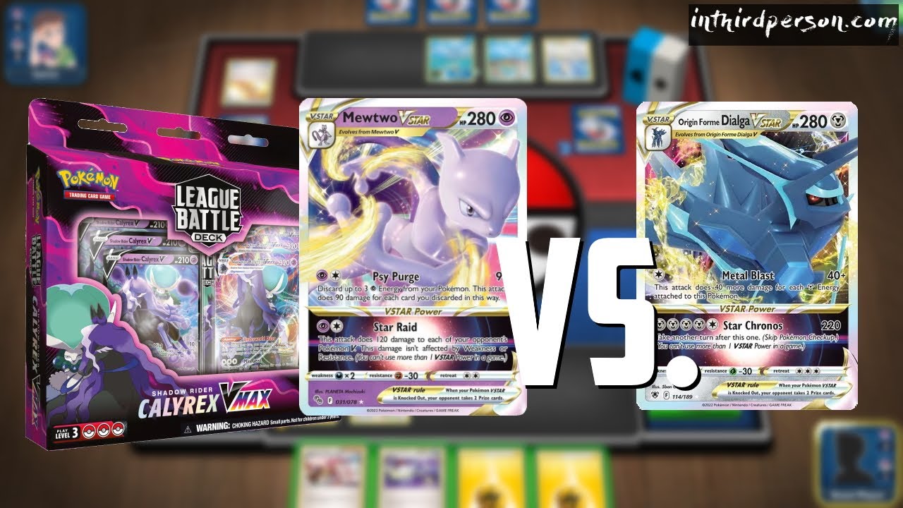 Can Dialga VSTAR Take 2 Straight Turns and Beat Shadow Rider Calyrex VMAX with Mewtwo VSTAR?