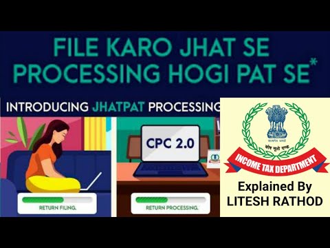Jhatpat Processing of Income Tax Returns. Income Tax Dept. launches quick processing of Refunds.