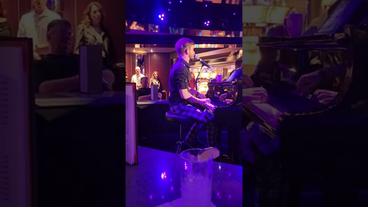 piano bar with Colin.