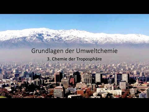 Grundlagen der Umweltchemie Kapitel 3. Chemie der Troposphäre
