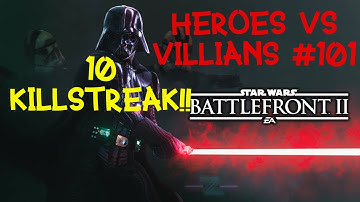 Star Wars Battlefront 2 - HVV#101 Darth Vader Gameplay