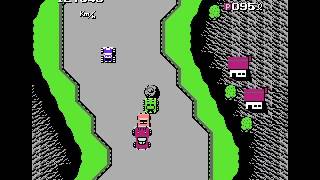 NES Longplay [642] Bump 'n' Jump screenshot 3