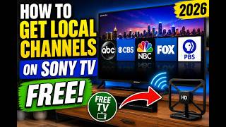 How To Get Local Channels on Sony TV (2026) | Watch FREE Local Channels with an HD Antenna screenshot 5