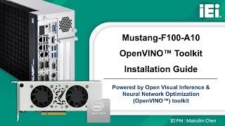 Intel OpenVINO™ Toolkit Installation Guide｜IEI Mustang-F100-A10 (Closed Caption)