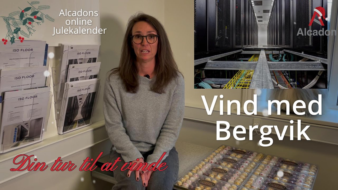 Alcadon.dk - Online Adventskalender 2025 – Anja fra Alcadon stiller ugens spørgsmål om Bergvik