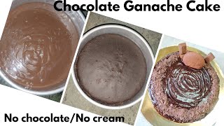 Chocolatecakerecipe|Nocreamnochocolate|Tastyeggless|Chocolateganache|Deliciousfoodbydrruby|Supereasy