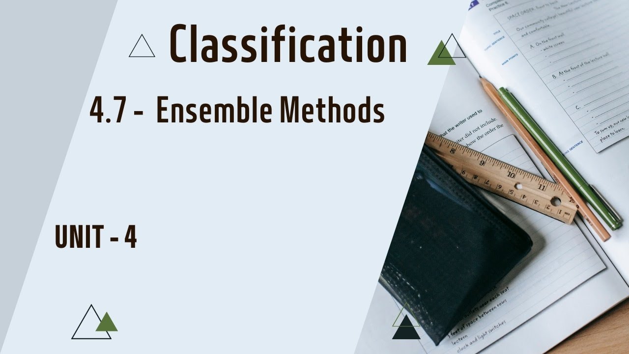 4.7 - Ensemble methods in data mining - YouTube