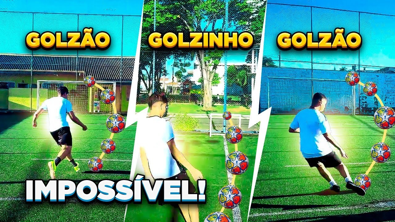 DESAFIO IMPOSSÍVEL DO TRAVESSÃO!!(DESAFIO INSANO 😱)