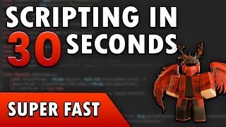 30 Seconds Scripting Roblox Studio: For Loops