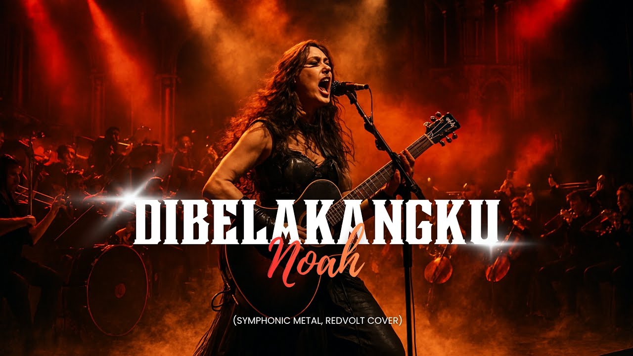 Dibelakangku - NOAH/PETERPAN | EPIC Symphonic Metal | RedVolt Cover 
