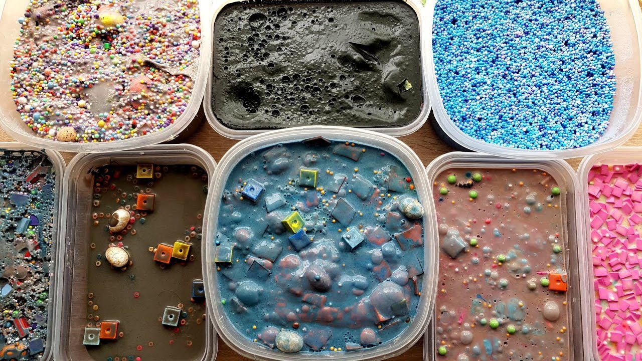 Slime Old Mixing 23 Slime Smoothie YouTube