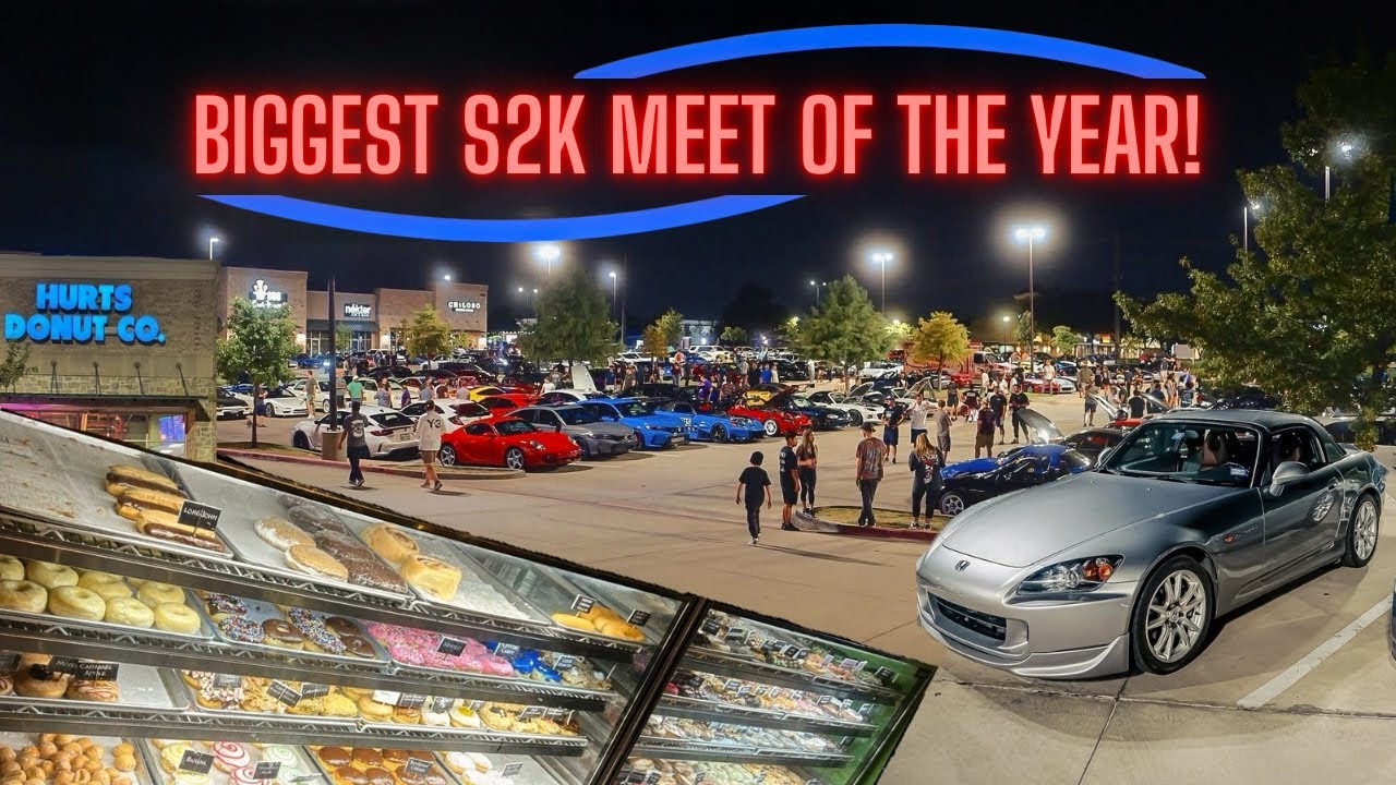 BIGGEST S2000 Meet of the Year! - NTX S2K Hurts Donut Midnight Meet 2025