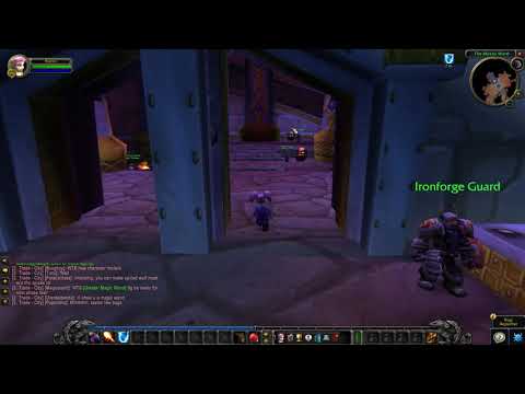 Ironforge Portal Trainer location - WoW Classic