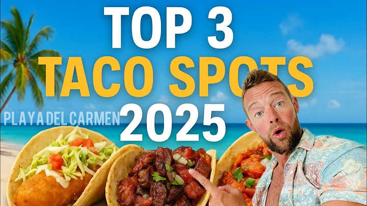 Top 3 Tacos Spots │ Playa Del Carmen 2025